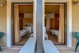 Connected Rooms Ionis Hotel veranda